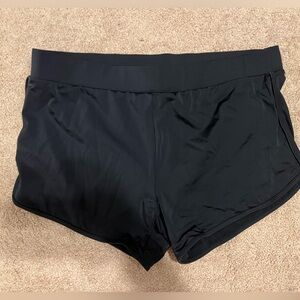 Torrid Plus Size Black Swim Shorts